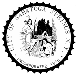 The Seal of the City of Saratoga Springs, NY